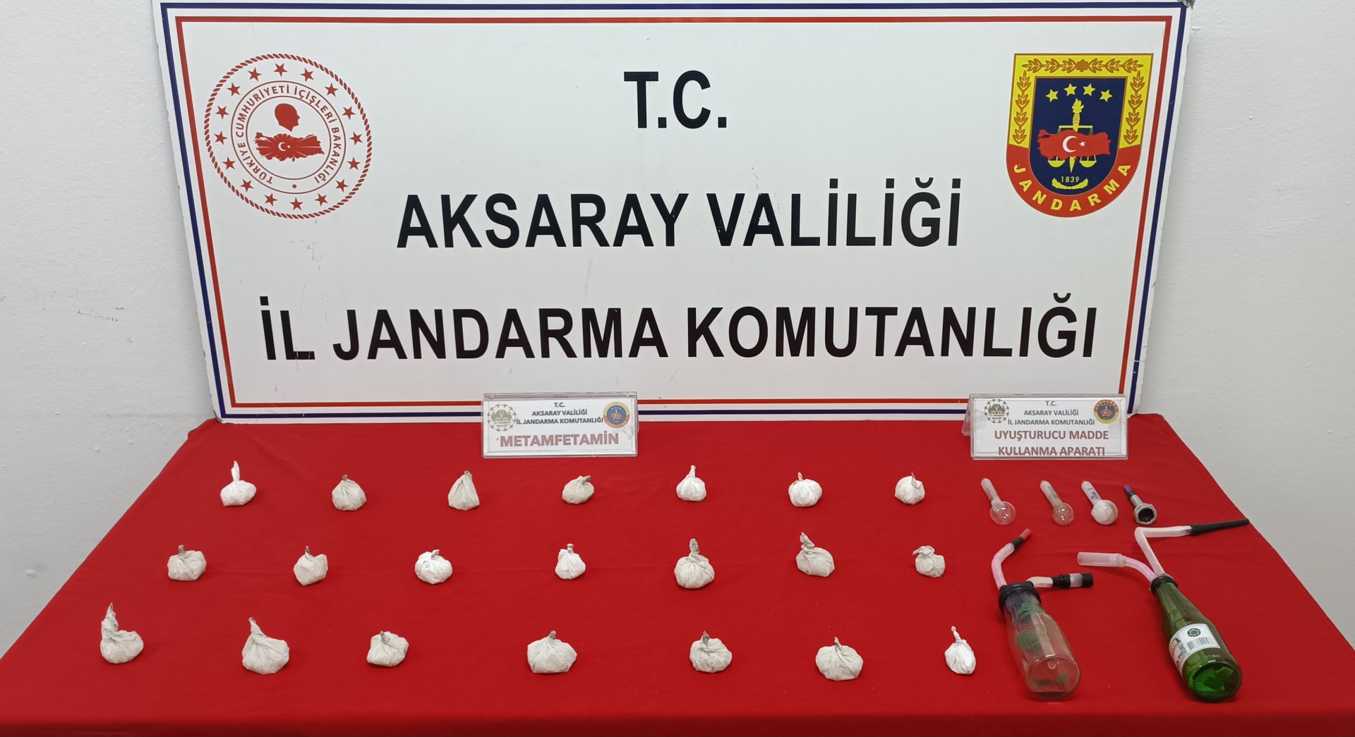 Aksaray'da Uyuşturucu Tacirlerine Büyük Darbe